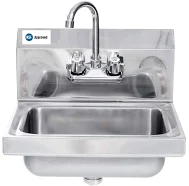 Commercial Stainless Steel Wall-mount Hand Sink 12 X 12 - Nsf