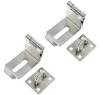 2pcs Furniture 90 Degrees Padlock Clasp Home Cabinet Latch Lock Door Accessory