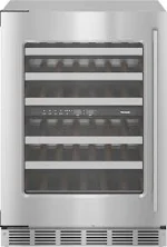 Prestige 22.5 Counter-Depth Double Zone Smart Wi-Fi Wine Cellar-Stainless Steel by Wine Enthusiast