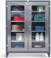 Stainless Steel Cabinet Commercial/industrial - View Window - 66 H X