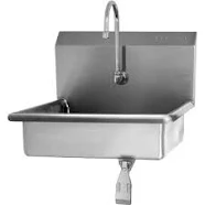 Sani-Lav Hands-Free Wash Sink: Wall Mount, 304 Stainless Steel (5A41 18432039)
