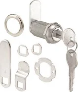 Prime-line Case Of (6) U 9950ka Keyed Alike Drawer & Cabinet Locks