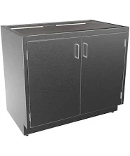 Inter Dyne Systems SBC3236 Stainless Steel ADA Height Base Cabinet, 2 Doors