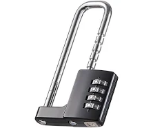 Masteelf 3pcs Cabinet Lock with Key Showcase Safety Lock Drawer Security Lock Stainless Steel Lock, Size: 1.3 x 1.3 x 3.5, Silver