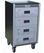 Four Drawer Stainless Steel Drawer Cabinet