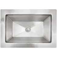 Linkasink B042-SS Bathroom Sink - Satin Stainless Steel