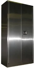 Stainless Steel Industrial Cabinets, SECURALL - 103-SS, 31 Cubic Feet