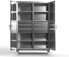 Strong Hold 66-DS-246-10DB-SS Strong Hold Independent Lock Cabinet
