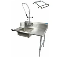 BK Resources BKSDT Soiled Dishtable Straight Design 26in