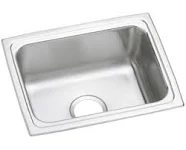 Elkay DLFR251912 Lustertone Stainless Steel 25