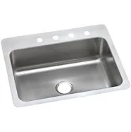 Elkay DSESR127222 Dayton Stainless Steel Single Bowl Sink