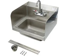 CHG FS17D-141005A Encore Wall Mount Type 304 Series Stainless Steel Hand Sink 14
