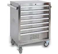 Beta Tools Stainless steel Tool Cart with Drawers