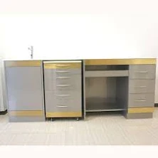 Stainless Steel Combine Cabinet with GZ001C+GD010+GZ03 Single Medical Dental cabinet,2015*500*850mm