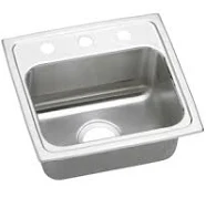 Elkay LRADQ1716503 Lustertone Classic Stainless Steel 17