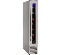 Koolatron 7 Bottle Slim 6 inch Built-in Under Counter Wine Fridge