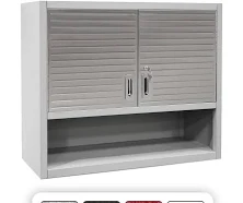 Seville Classics UltraHD Double Door Wall Cabinet