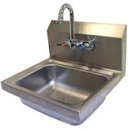 Aero Stainless Steel Sink w/ Faucet, 15