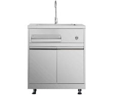 Thor Kitchen Outdoor Kitchen Sink Cabinet in Stainless Steel MK01SS304