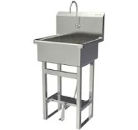 Kingston Commercial KVSP3122A Stainless Steel Console Sink